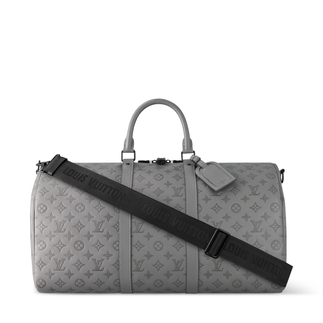 Keepall Bandoulière 50 Monogram Shadow Leather - LV Icons - M46117